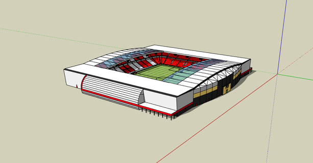 philips stadium psv use 2023 soccer nfl nba mlb nhl holland 3d print model - Mito3D