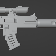 phobos pattern sniper-bolter 3d print model - Mito3D