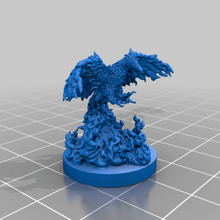 phoenix sanat yaratık dnd dndmonster yaratıklar mini minyatür canavarlar dungeons dragons zindan canavar ateş firebird firespirit elementi phoenixmini 3d print model - Mito3D