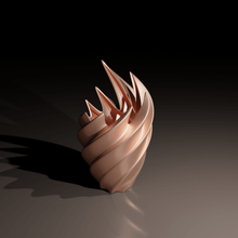 phoenix vase home Dekoration Innenraum Luxus Gast Kunst 3d print model - Mito3D