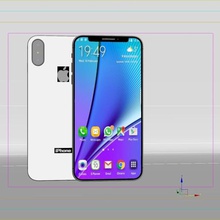 teléfono de apple gadget comunicación la célula electrónica móvil max x iphone 3d print model - Mito3D
