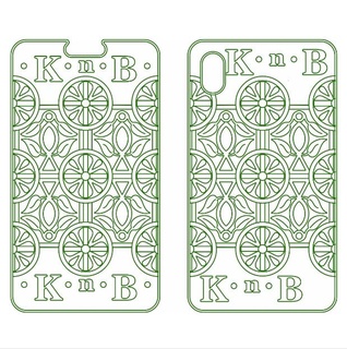 phone case smartphone cover vector laser engraving medieval 3d print model - Mito3D