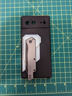 Telefon Fall Mantel Messer Kershaw fehlgeleitet Halfter montieren Halter Unterstützung Scharf edc 3d print model - Mito3D