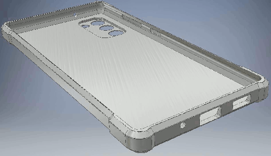 teléfono cubierta carcasa funda Samsung s20fe personal cáscara caja 3d print model - Mito3D