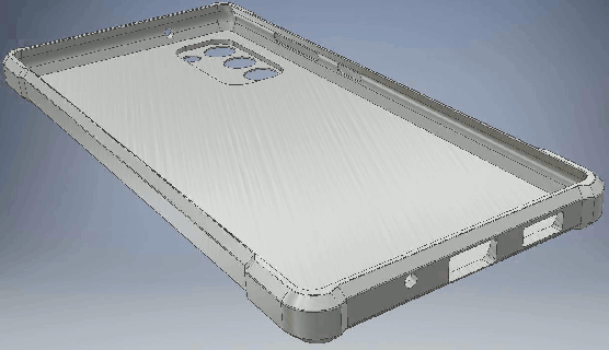 phone cobrir bainha samsung s20fe pessoal casco caixa Concha 3d print model - Mito3D