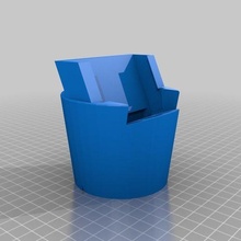phone cup dock 3d print model - Mito3D