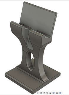 phone holder android iphone ipad stand 3d print model - Mito3D