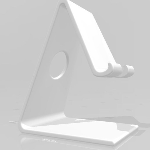 soporte para teléfono gadget titular apoyo iphone de pie 3D print model - Mito3D