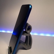 phone suporte gadget 3d impressora golpear decoração fones ouvido Iphone ficar pé Smartphone carretel Telefone impressão 3d print model - Mito3D