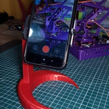 phone suporte chico criador gadget celular célula ficar pé 3d print model - Mito3D