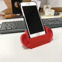 phone holder ear speaker sound music bass decorative decor gift 3d print model - Mito3D
