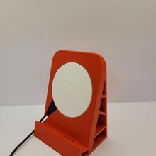 phone holder ikea wireless charger samsung 3d print model - Mito3D