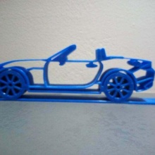 phone suporte Mazda mx5 Projeto deco nd caso bainha cabriolet mx 5 3d print model - Mito3D