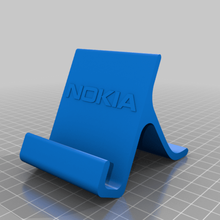 téléphone titulaire soutien Nokia portable 3d print model - Mito3D