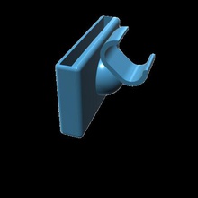 Handy-Halter size130mm 12mm bugaboo-baby-stroler gadget 3d print model - Mito3D