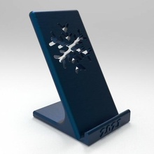 phone holder snowflake android iphone new year xmas christmas 2021 3d print model - Mito3D