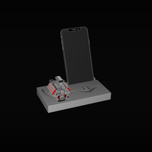 phone holder v8 gadget stand 3d print model - Mito3D