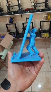 phone holder worker constrution booth cellular construction telephone smart work 3d print model - Mito3D
