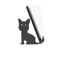 phone mobile smartphone tablet holder chat - support telephone pose rac animal animals laptop stand cell 3d print model - Mito3D