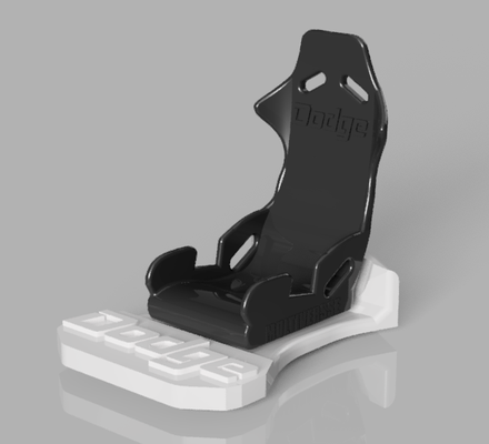 phone seat dodge celular smartphone soporte tc turismo carretera 3d print model - Mito3D