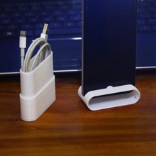 phone small accessories holder gadget organizer pocket accessory 3d print model - Mito3D