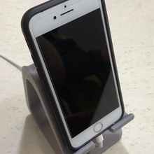 suporte do telefone a casa estande 3d print model - Mito3D