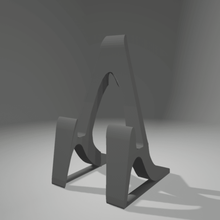 phone stand gadget booth 3d print model - Mito3D