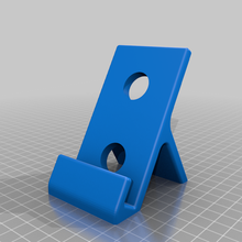 phone stand mobile_phone 3d print model - Mito3D