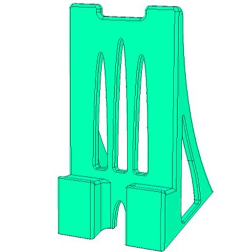 phone stand 3D print model - Mito3D
