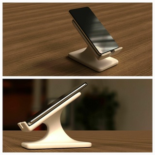 phone stand - model 1 phone stand phone holder  3d print model - Mito3D
