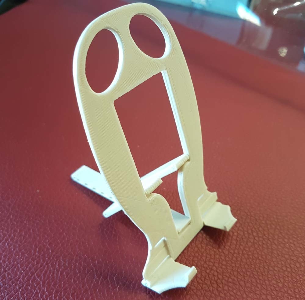Telefon Stand Halter Unterstützung Handy Schreibtisch iPhone Büro Smartphone Universal 3d Drucken 3D print model - Mito3D