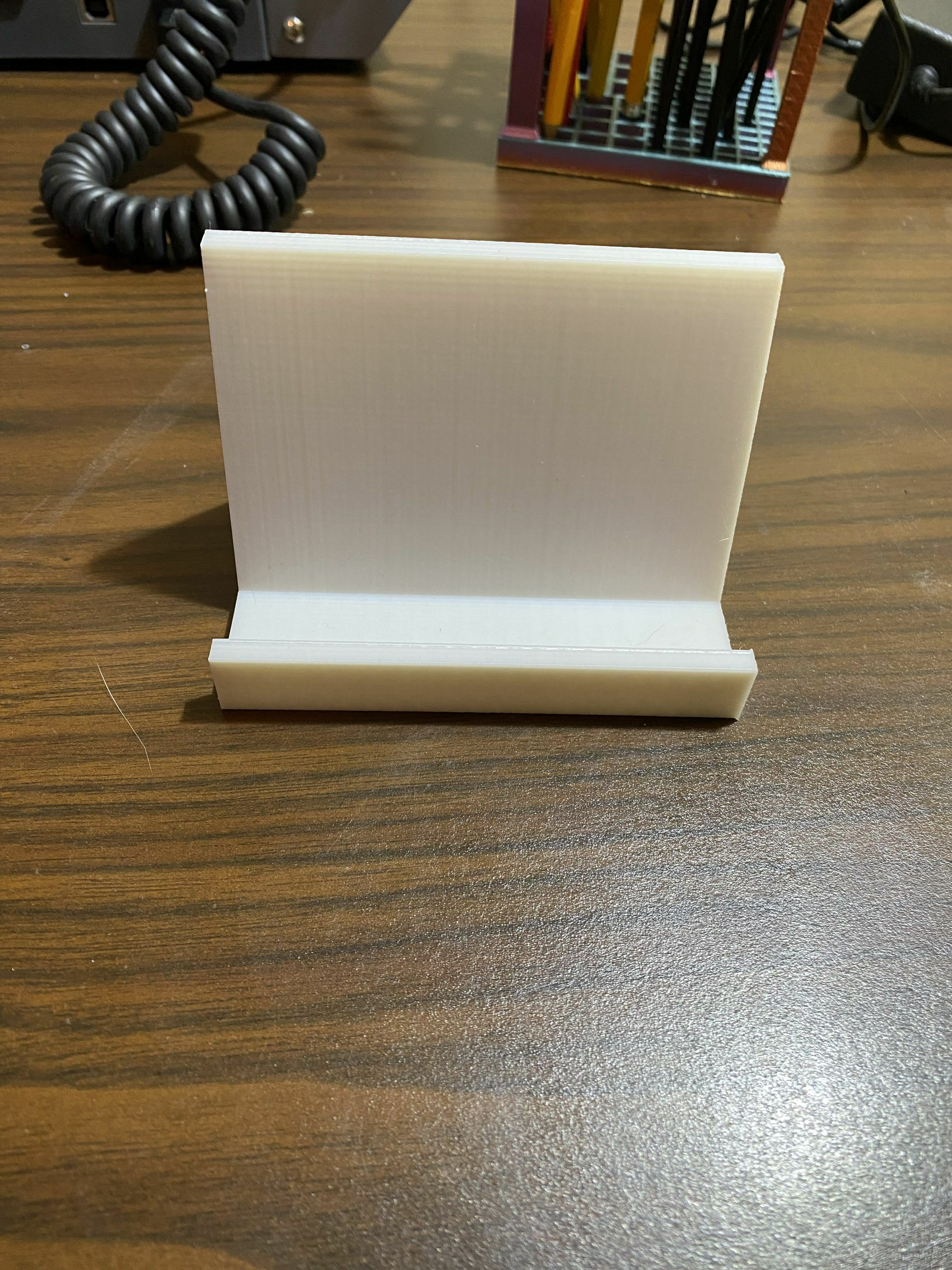 phone ficar pé carregador porta cobrando 3D print model - Mito3D