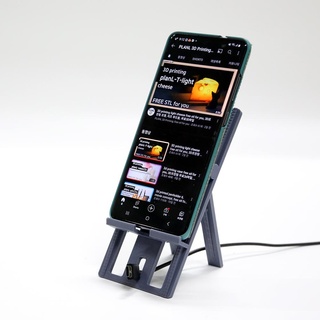 telefon ayakta durmak katlama tasarım planl3d 3d print model - Mito3D