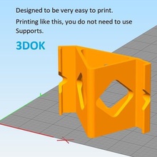 phone stand holder very easy print home 3d print model - Mito3D