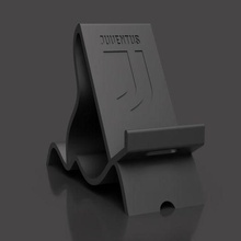 Telefono In piedi juventus logo titolare supporto cellula tavoletta telefono furbo calcio 3d print model - Mito3D