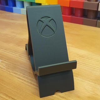 phone stand xbox logo tablet holder booth phonstand support 3d print model - Mito3D