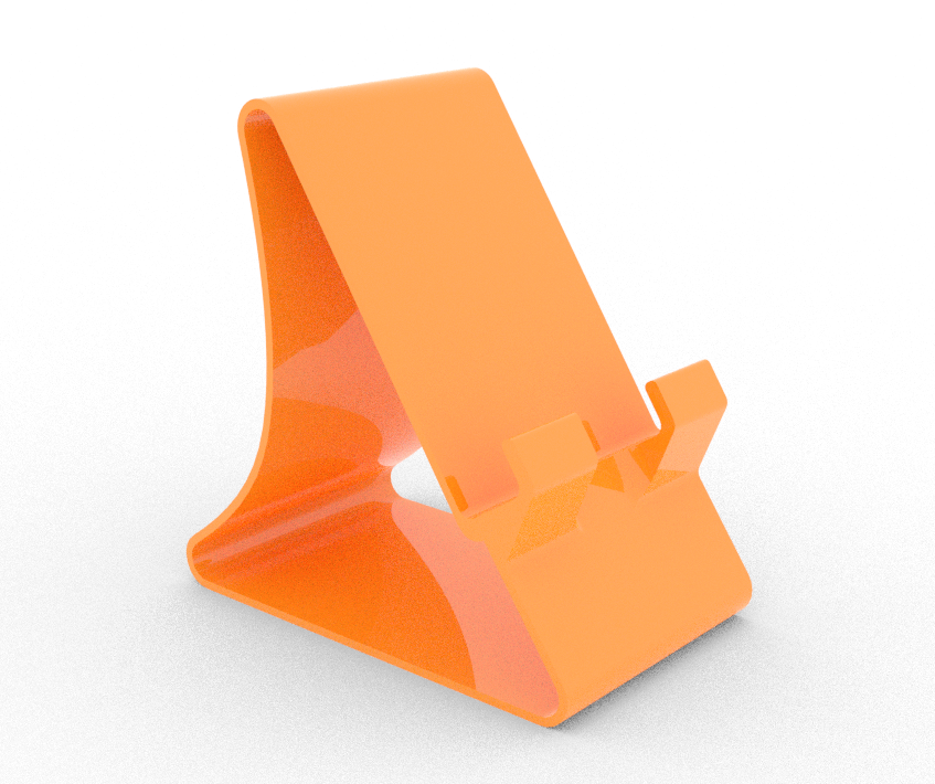 telefon destek akıllı canlı 3D print model - Mito3D