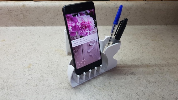 phone support amplifier 3d print model - Mito3D