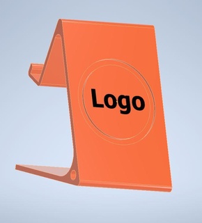 telefon destek logo akıllı marka 3d print model - Mito3D