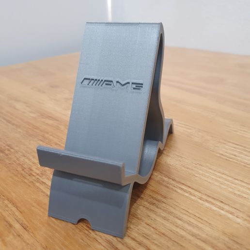 phone tablet holder mercedes benz support desk amg 3D print model - Mito3D