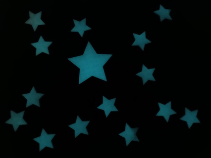 phosphorescent étoile Accueil maison ciel 3d print model - Mito3D