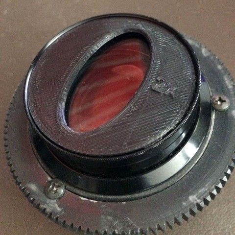 fotografía bokeh conjunto de 52mm gadget mate las lentes la anamórfico 3D print model - Mito3D