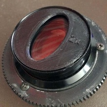 foto bokeh conjunto de 52mm gadget matte lentes fotografia anamórfica 3d print model - Mito3D