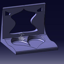 foto del titolare gadget gioielli immagine il supporto amore cuore regalo 3d print model - Mito3D