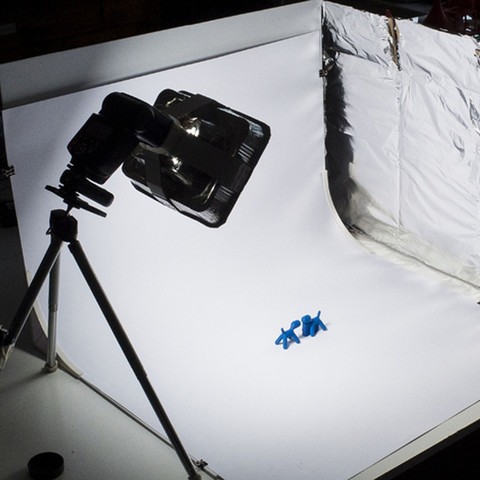 set fotografico sfondo strumento 3D print model - Mito3D