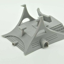 fotón laboratorio arquitectura base mazinger fotónico súper robot edificios estructuras 3d print model - Mito3D