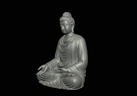 ph Bouddha 3d print model - Mito3D