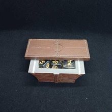 phyrexian altar magic gathering dice holder phyrexia art mtg tabletop dices box open gift card game tcg arena 3d print model - Mito3D