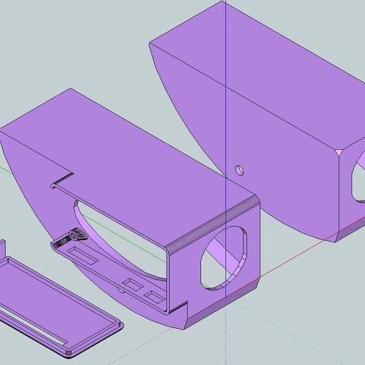 pi power case ferramenta ender ender3 ender3v2 3 pizero pizerow fornecem raspberrypizerocase framboesa caso bainha 3d impressora acessórios 3D print model - Mito3D