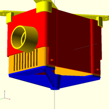 pi cámara recinto personalizador contador abejas opencv frambuesa caso funda computadora 3d print model - Mito3D
